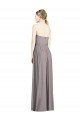 Sweetheart Neckline Long Full Length Chiffon Bridesmaid Dress