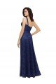 Chantilly Lace V-Neck Bridesmaid Dress