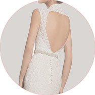 Keyhole Back Wedding Dresses Canada